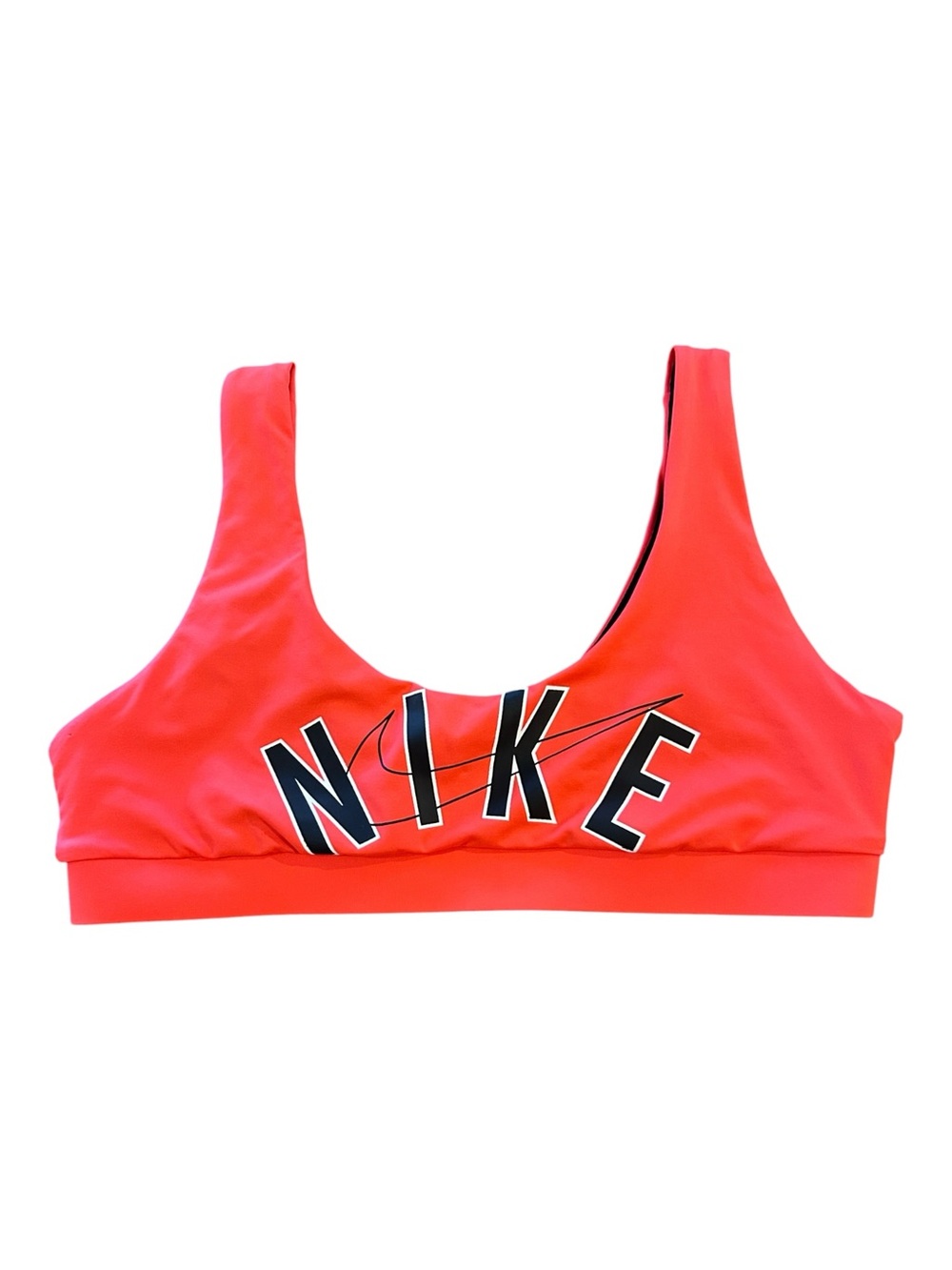 Like New Nike Coral-Red Athletic Sports Bra